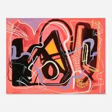 Rolph Scarlett, Untitled (Abstraction), gouache on paper