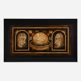 Kevin Irvin, Checkmates, 1996, mixed media on canvas in artist-made frame