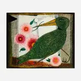 Edward John Stevens Jr., Strange Bird, 1948, gouache on paper
