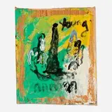 Purvis Young, Untitled, acrylic on board