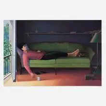 Didier Nolet, Untitled (Afternoon Nap), 2007, oil on canvas