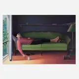 Didier Nolet, Untitled (Afternoon Nap), 2007, oil on canvas