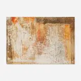attribution Theodore Halkin, Untitled, oil on Masonite