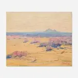 Fred Grayson Sayre, Sentinels of the Wastelands, oil on canvas