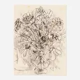 Nell Blaine, Untitled (Still Life with Flowers)