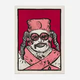 Pinchas Burstein, Untitled, 1967, lithograph in colors