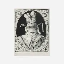 Pinchas Burstein, Untitled, 1966, lithograph