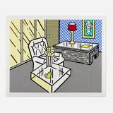 Roy Lichtenstein, The Den (from the Interior series)