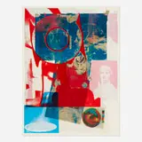 Robert Rauschenberg, Quarry, Local One, 1968, offset lithograph in colors