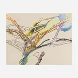 Richard Hunt, Untitled, oil pastel on Strathmore