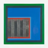 Ralph Arnold, Untitled, 1969, acrylic on board with collage