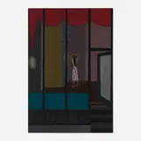 Margo Hoff, Gypsy in the Window, 1946, oil on Masonite