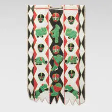 Sango tunic by Yoruba, beads, cloth, sold Dec 2025