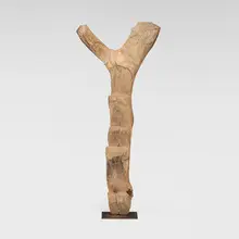 Granary ladder by Dogon, carved wood, sold Dec 2025