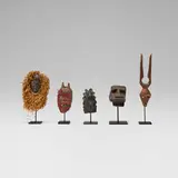 African, Passport masks, set of five