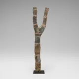 Dogon, Granary ladder, carved wood