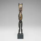 Abelam, Ancestral figure, carved and painted wood