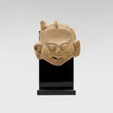 Veracruz, Sonriente head fragment, ceramic