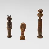 African, Fetish figures, set of three