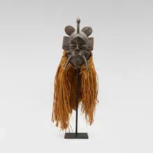 Senufo, Kpeliye’e headdress, carved and painted wood