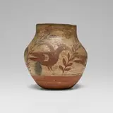 Zia Pueblo, Polychrome Olla (water jar), painted earthenware