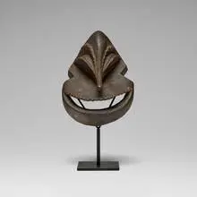 Hemba, Misi gwa so'o (Chimpanzee) mask, carved wood
