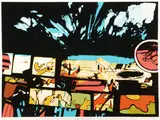 John Hultberg, TWO LITHOGRAPHS: FRAGMENTS OF A DREAM 77 and HALF FIGURE WITH RECTANGLE, each pencil signed
