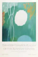 Jacob Kainen, POSTER FOR THE THEATER CHAMBER PLAYERS OF THE KENNEDY CENTER 1991-1992, pen signed "Jacob Kainen" lower right, Poster of Pilot XXV