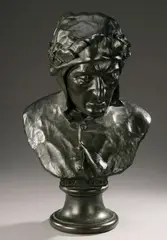 Paolo Abbate, Dante, Bronze bust