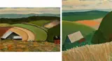 Duncan Phillips, Winter Wheat, Oil on canvas