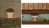 Duncan Phillips, Plums and a Peach, Oil on canvas