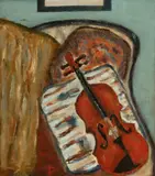Duncan Phillips, Violin, Oil on canvas