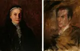 Augustus Vincent Tack, Portrait of Mrs, Oil on canvas