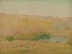 Augustus Vincent Tack, Deerfield River, Oil on canvas