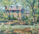 Garnett W. Jex, Pierce Mill [Rock Creek Park, Oil on canvas