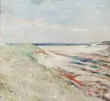 Laussat Richter Rogers, Dunes, Oil on canvas