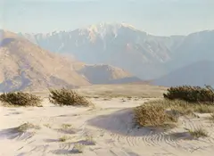 Stephen Willard, Western Landscape, Oil on board