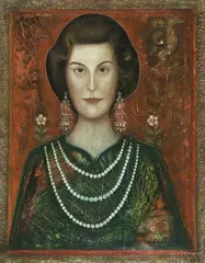 Cesare Orsini, Portrait of Deena Clark, Oil on canvas