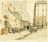 Tavík František Šimon, Paris Street Scene