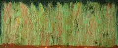 Abstract by Mary Shand, Oil on canvas, offered Mar 2004