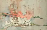 Gladioli by Maria Theresa Audoli, Oil on canvas, offered Mar 2004