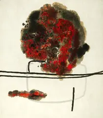 Kumi Sugai, Untitled, CHRYSANTHEMUM, oil on canvas