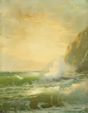 William Trost Richards, Rocky Seascape