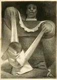 Jean Charlot, Parent and Child, Lithograph