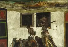 Guido Biasi, Histoire de L'Insomnie, Oil on canvas