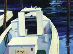 Edward L. Cooper, Untitled, BOAT CABIN, oil on board