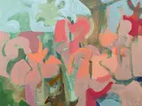 William Calfee, Abstraction, Gouache on paper