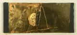 Giò Pomodoro, Abstraction, Bronze, golden patina