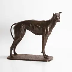 James Osborne, Bronze sculpture of a greyhound