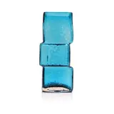 Geoffrey Baxter, 'Whitefriars' Textured Range 'Drunken Bricklayer' glass vase